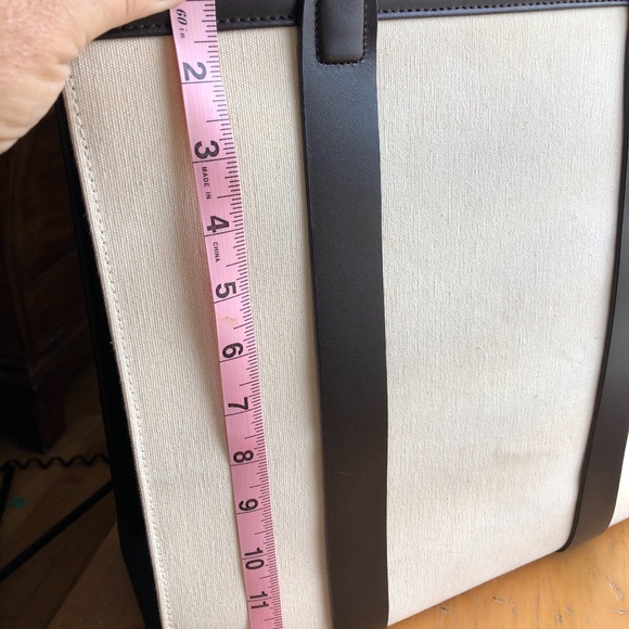 GIORGIO ARMANI white linen bag - Picture 3 of 15